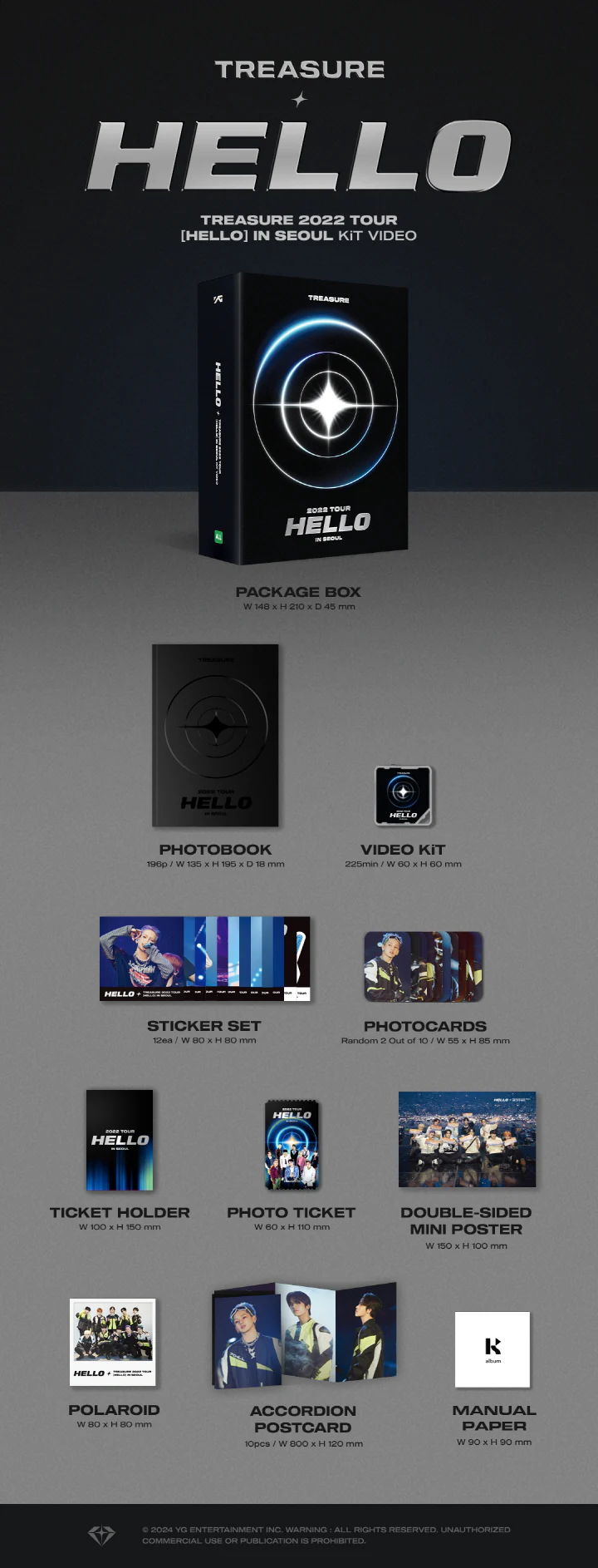 TREASURE - [HELLO] IN SEOUL 2022 Tour KIT Video - Image 2