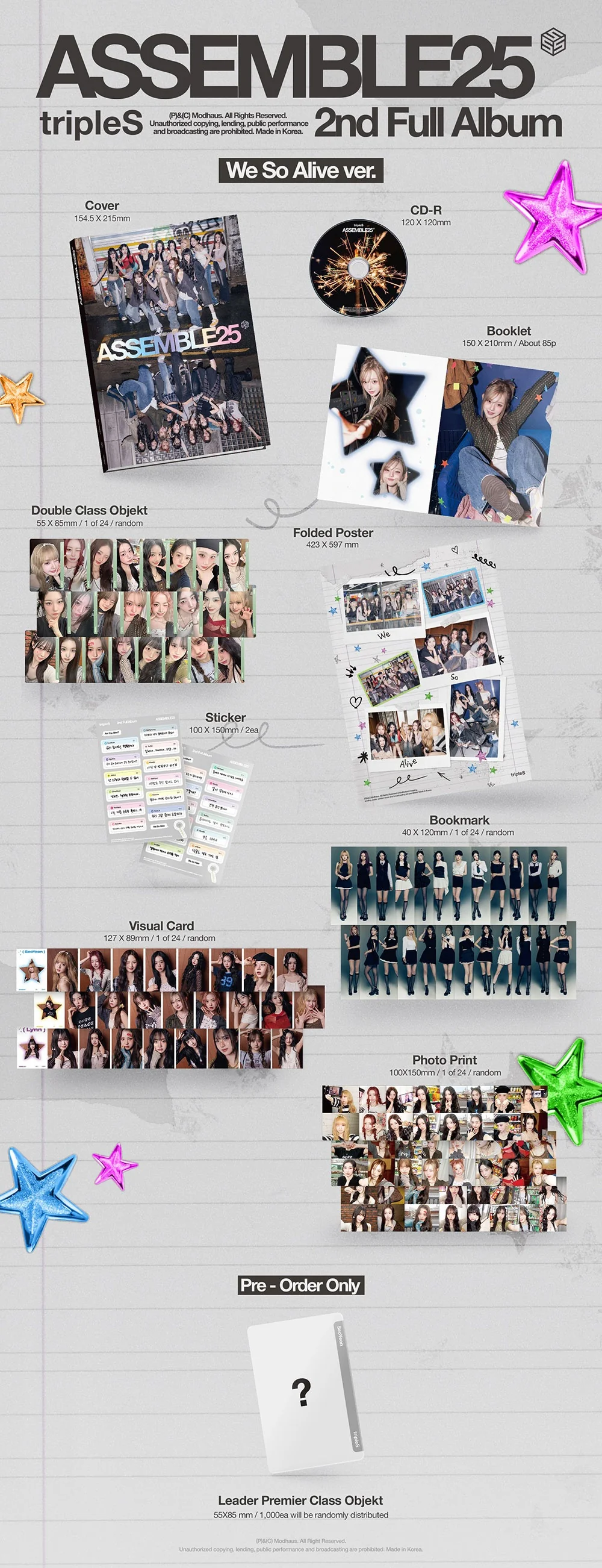 tripleS - [ASSEMBLE25] 2nd Album RANDOM Version - Image 3