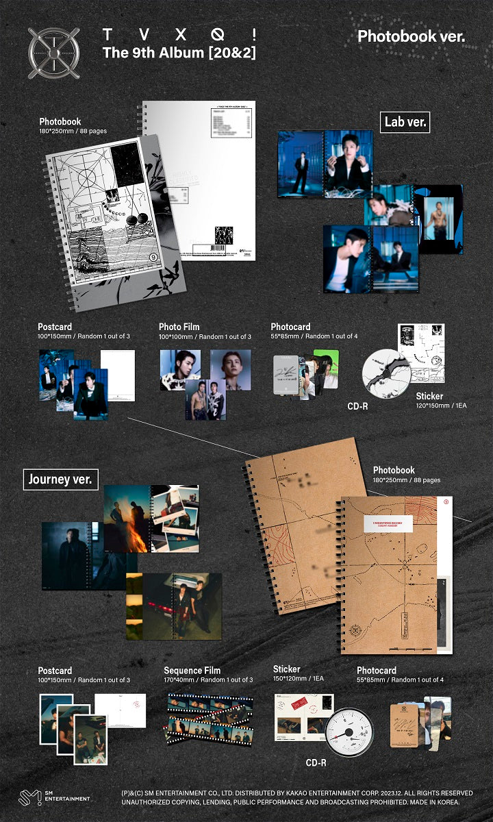 TVXQ! - [20&2] 9th Album PHOTO BOOK RANDOM Version - Image 2