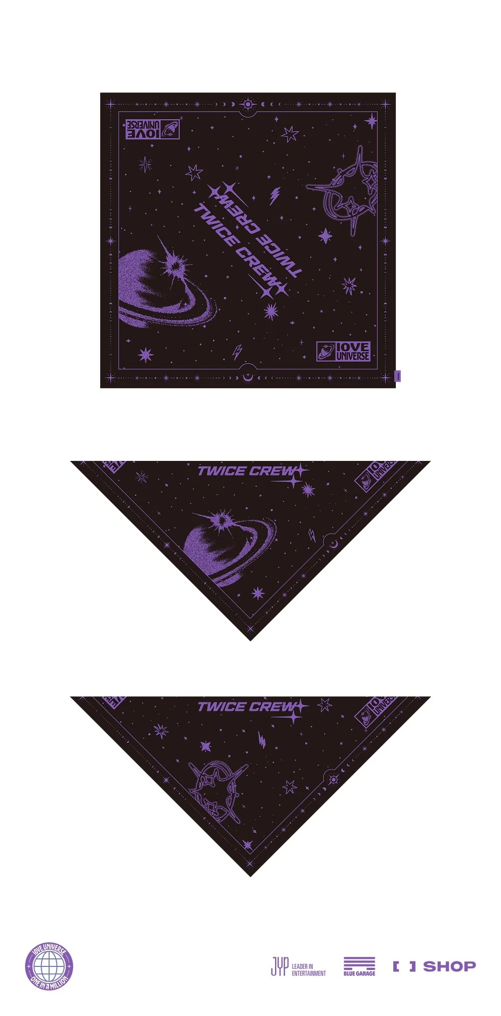 TWICE - [10VE UNIVERSE] OFFICIAL MD SCARF - Image 2