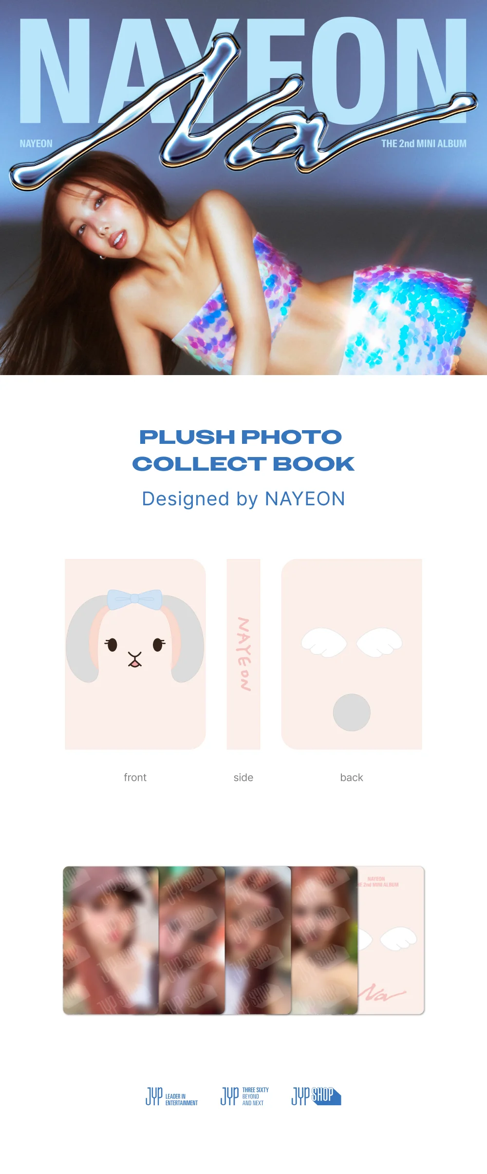 TWICE NAYEON - [NA] OFFICIAL MD PLUSH PHOTO COLLECT BOOK - Image 2