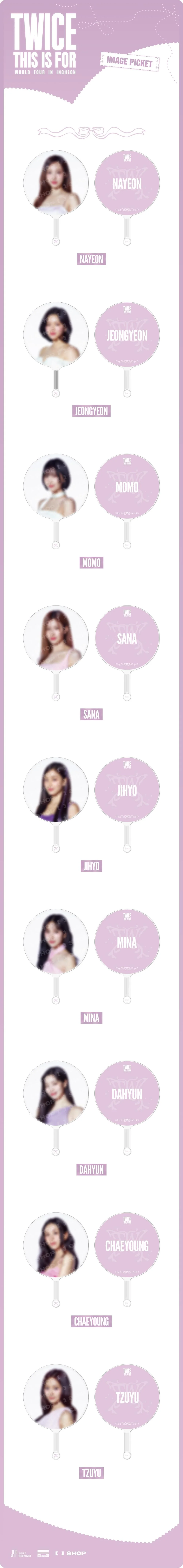 TWICE - [THIS IS FOR] WORLD TOUR MD IMAGE PICKET - Image 2