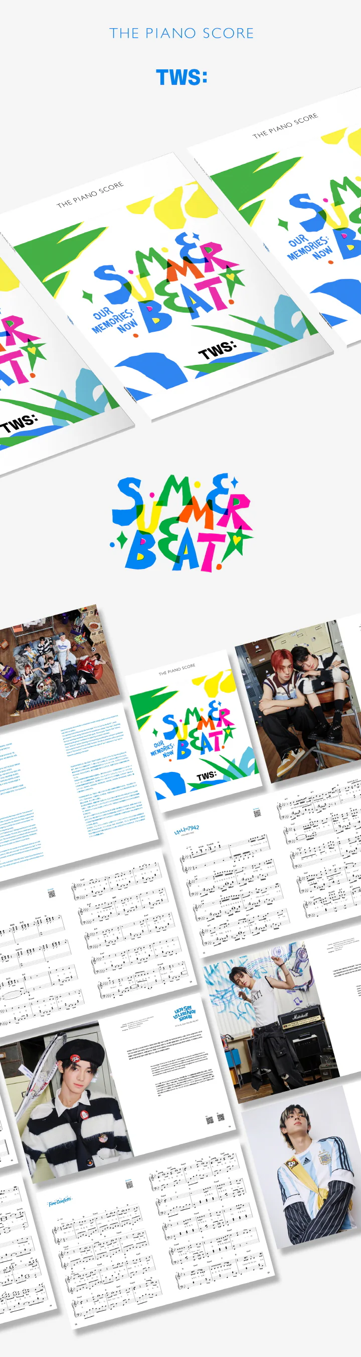 TWS - [SUMMER BEAT!] THE PIANO SCORE - Image 2