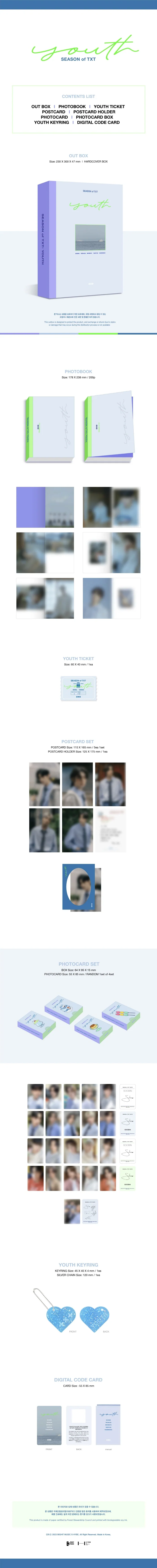 TXT - [SEASON OF TXT: YOUTH] + WEVERSE Gifts - Image 2