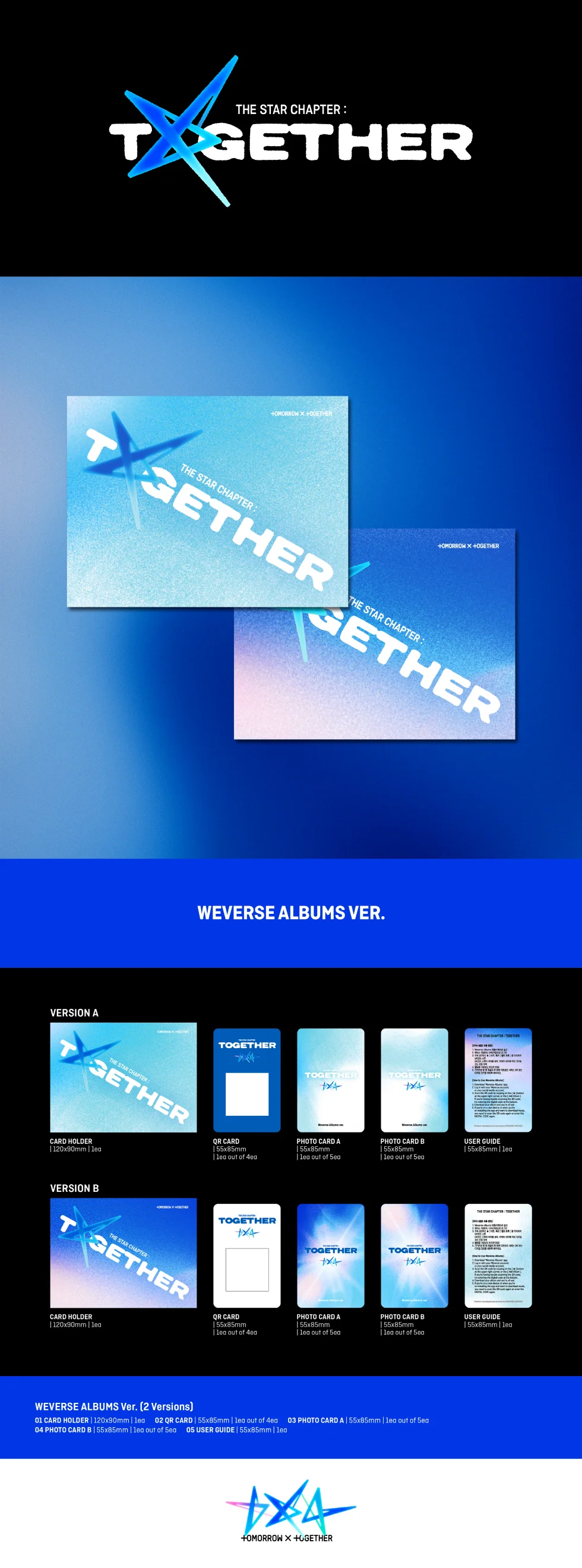 TXT - [THE STAR CHAPTER : TOGETHER] WEVERSE ALBUMS RANDOM Version - Image 2