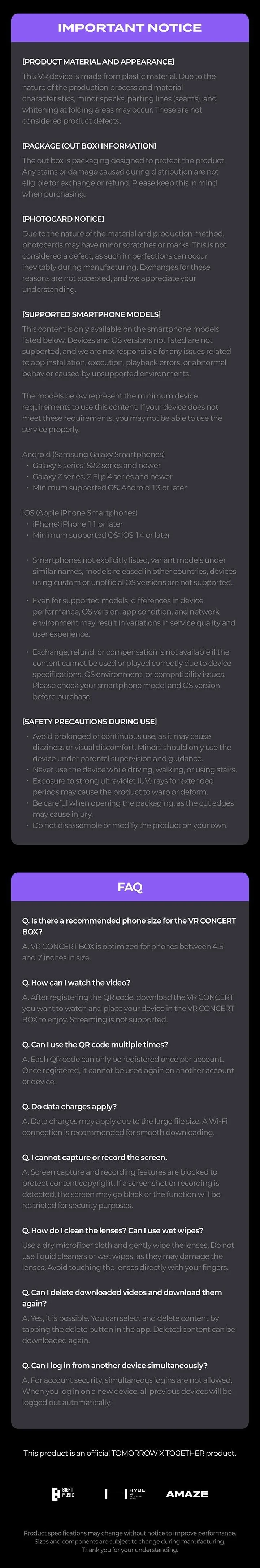 TXT - [VR Concert Box] HEART ATTACK Package - Image 4