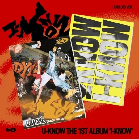 U-KNOW - [I-KNOW] 1st Album TABLOID RANDOM Version