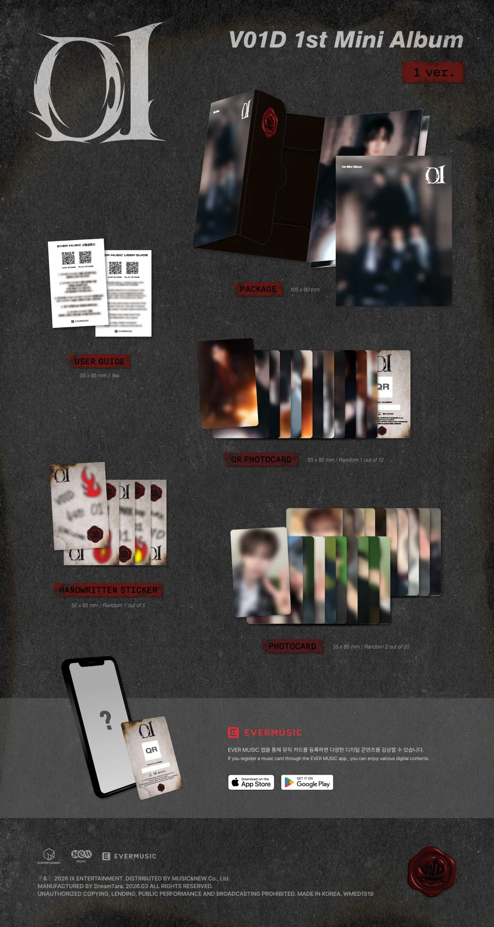 V01D - [01] 1st Mini Album EVER Version - Image 2