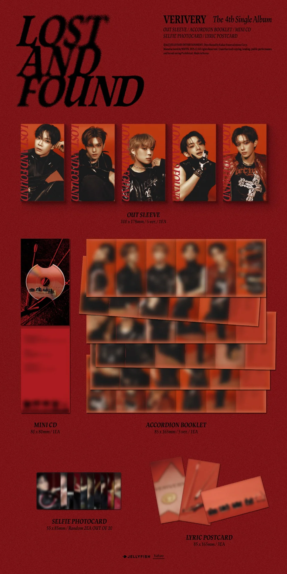 VERIVERY - [LOST AND FOUND] 4th Single Album LIGHT GYEHYEON Version - Image 2
