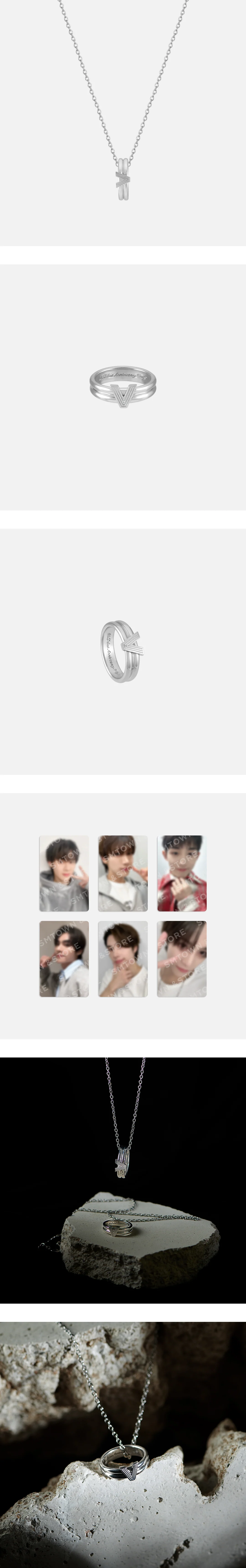 WayV - [6TH ANNIVERSARY MD] RING&NECKLACE SET - Image 2