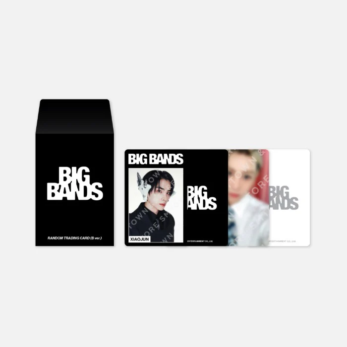WayV - [BIG BANDS] OFFICIAL MD RANDOM TRADING CARD B ON Version