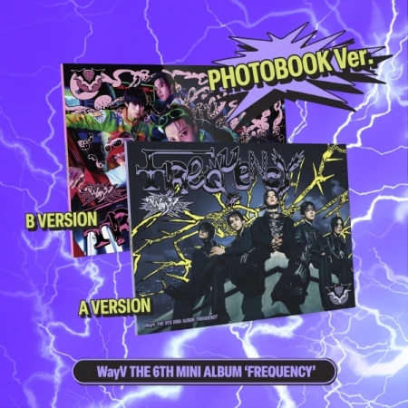 WAYV - [FREQUENCY] 6th Mini Album PHOTOBOOK RANDOM Version