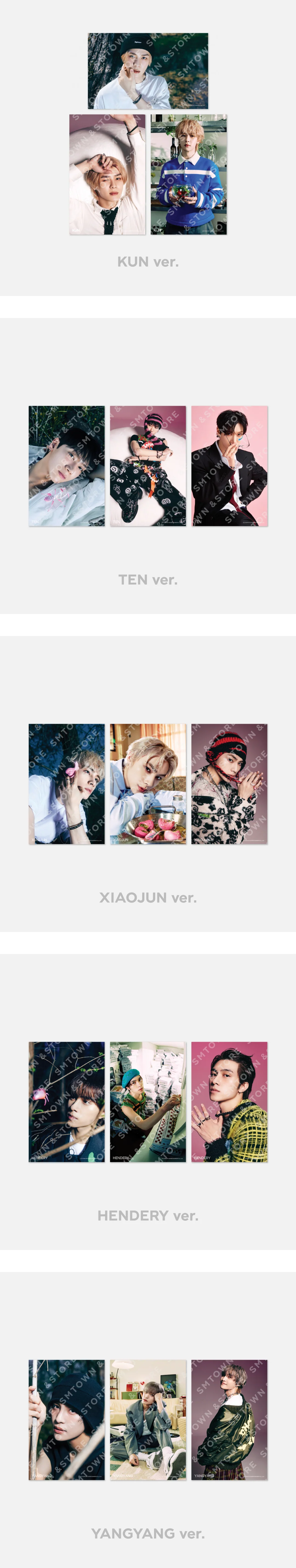 WayV - [GIVE ME THAT] OFFICIAL MD 4X6 PHOTO SET - Image 2