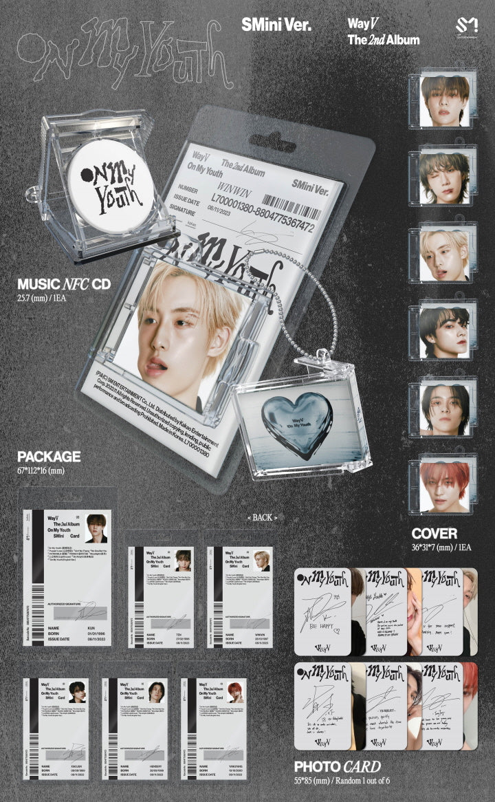 WAYV - [ON MY YOUTH] 2nd Album SMini WINWIN Version - Image 2