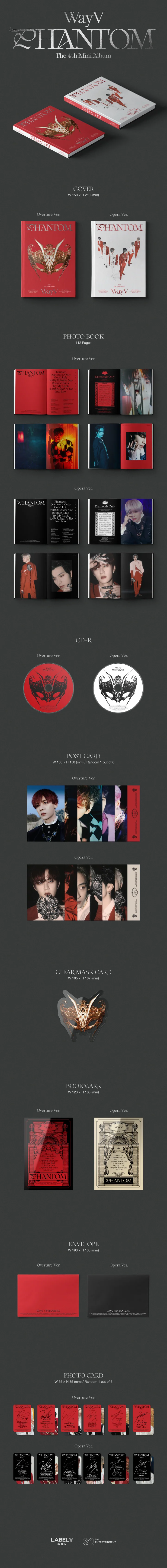 WayV - [Phantom] 4th Mini Album OVERTURE Version - Image 2