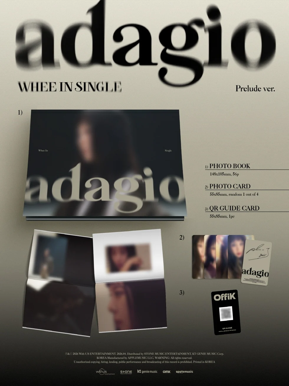 Whee In - [ADAGIO] Single Album PRELUDE Version - Image 2