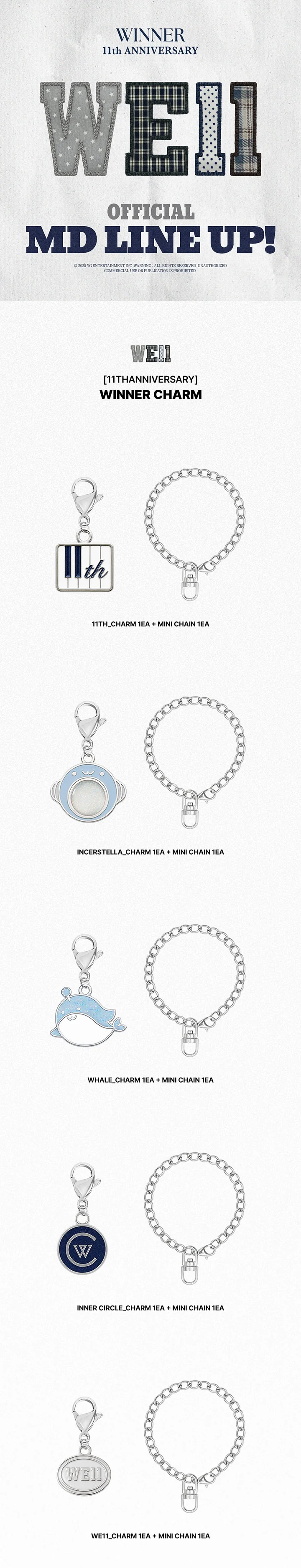 WINNER - [11THANNIVERSARY] OFFICIAL MD WINNER CHARM - Image 2