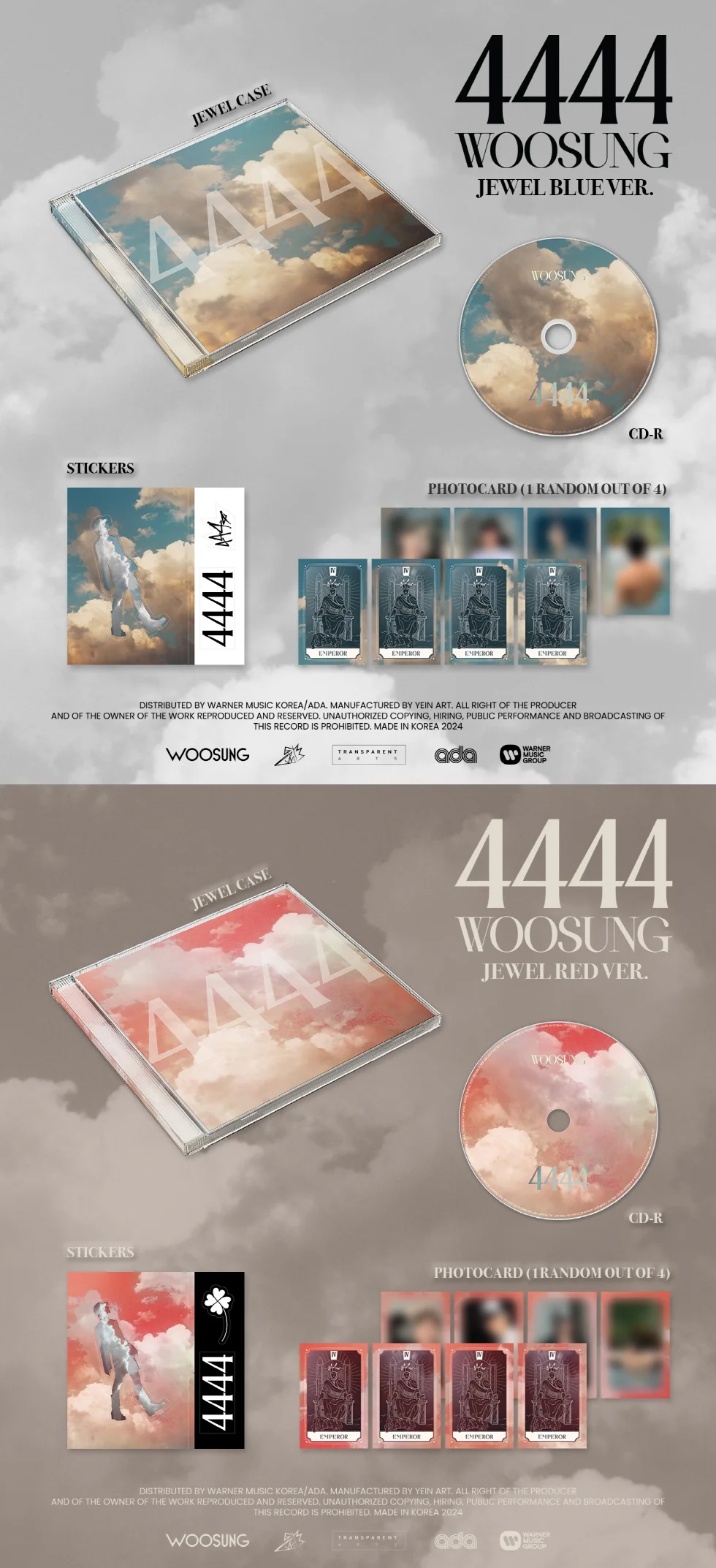WOOSUNG - [4444] JEWEL BLUE Version - Image 2