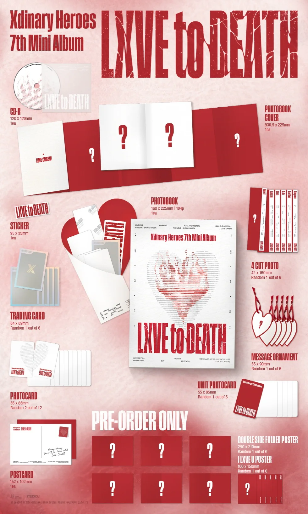XDINARY HEROES - [LXVE TO DEATH] 7th Mini Album PHOTOBOOK RANDOM Version - Image 2