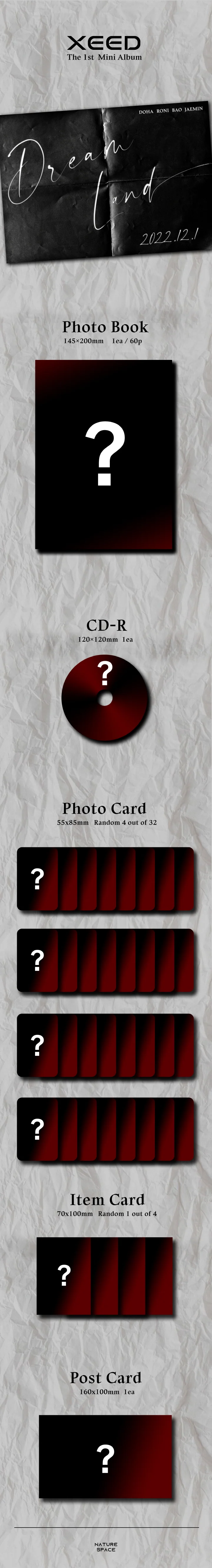 XEED - [Dream Land] 1st Mini Album - Image 2