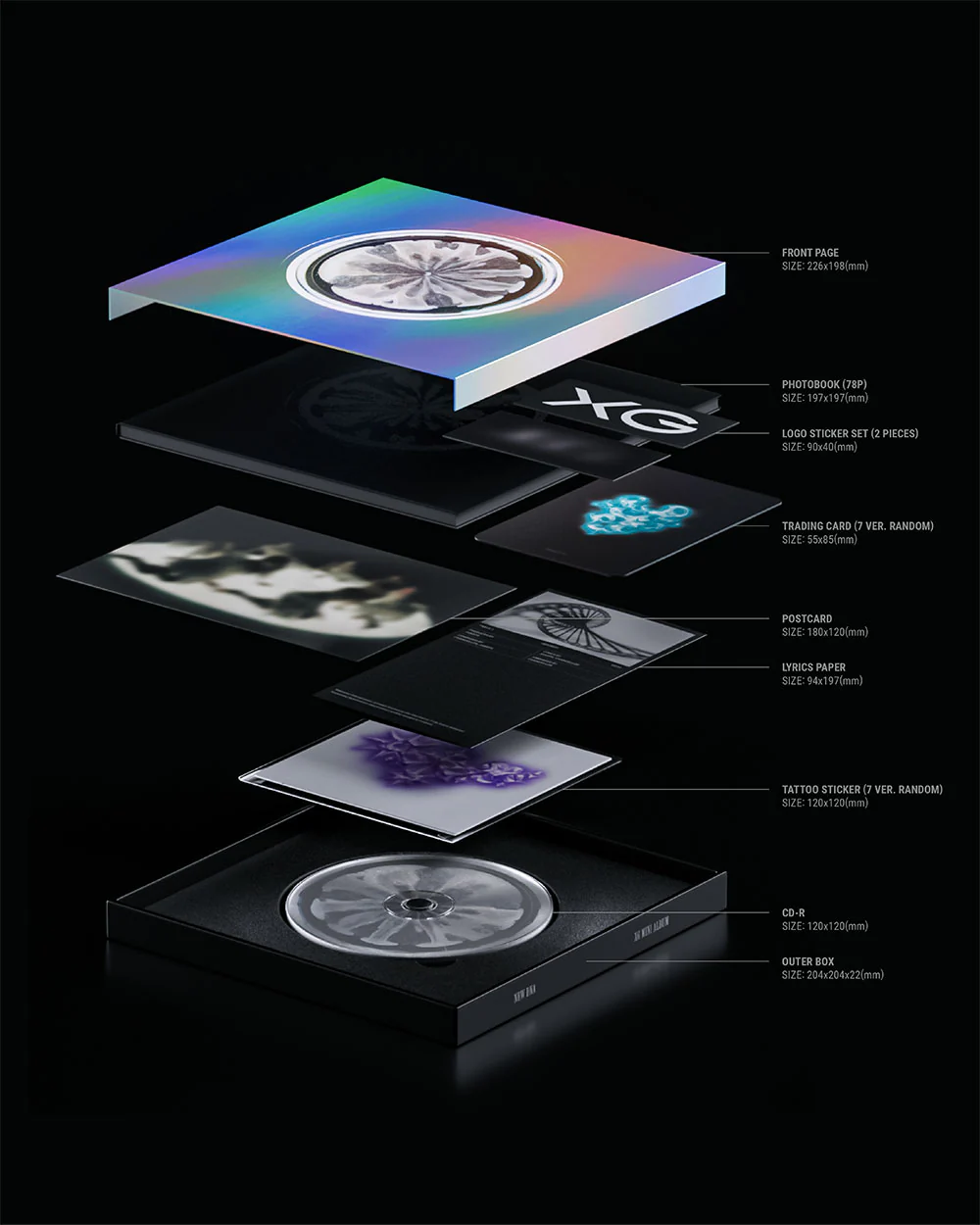 XG - [NEW DNA] 1st Mini ALBUM X Version - Image 2