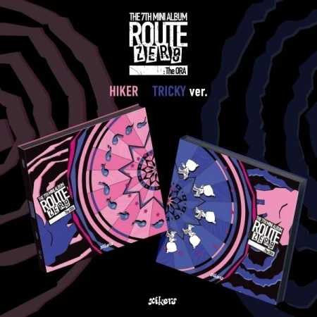 XIKERS - [ROUTE ZERO : THE ORA] 7th Mini Album 2 Version SET