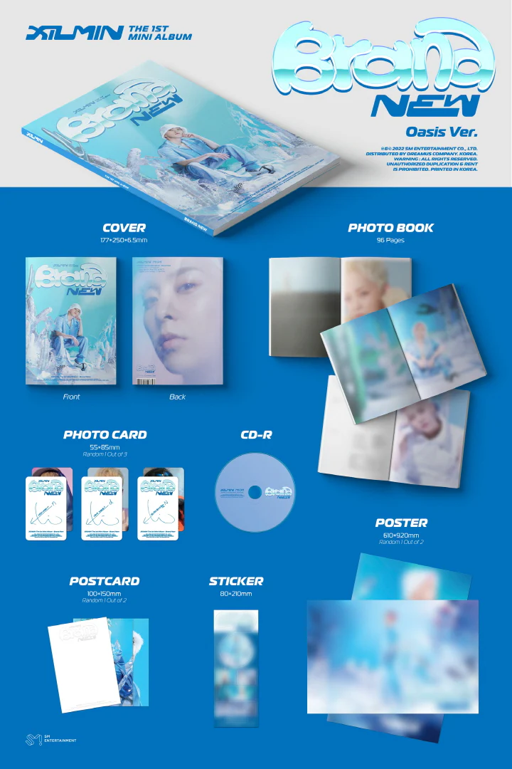 XIUMIN - [Brand New] 1st Mini Album PHOTO BOOK RANDOM Version - Image 3