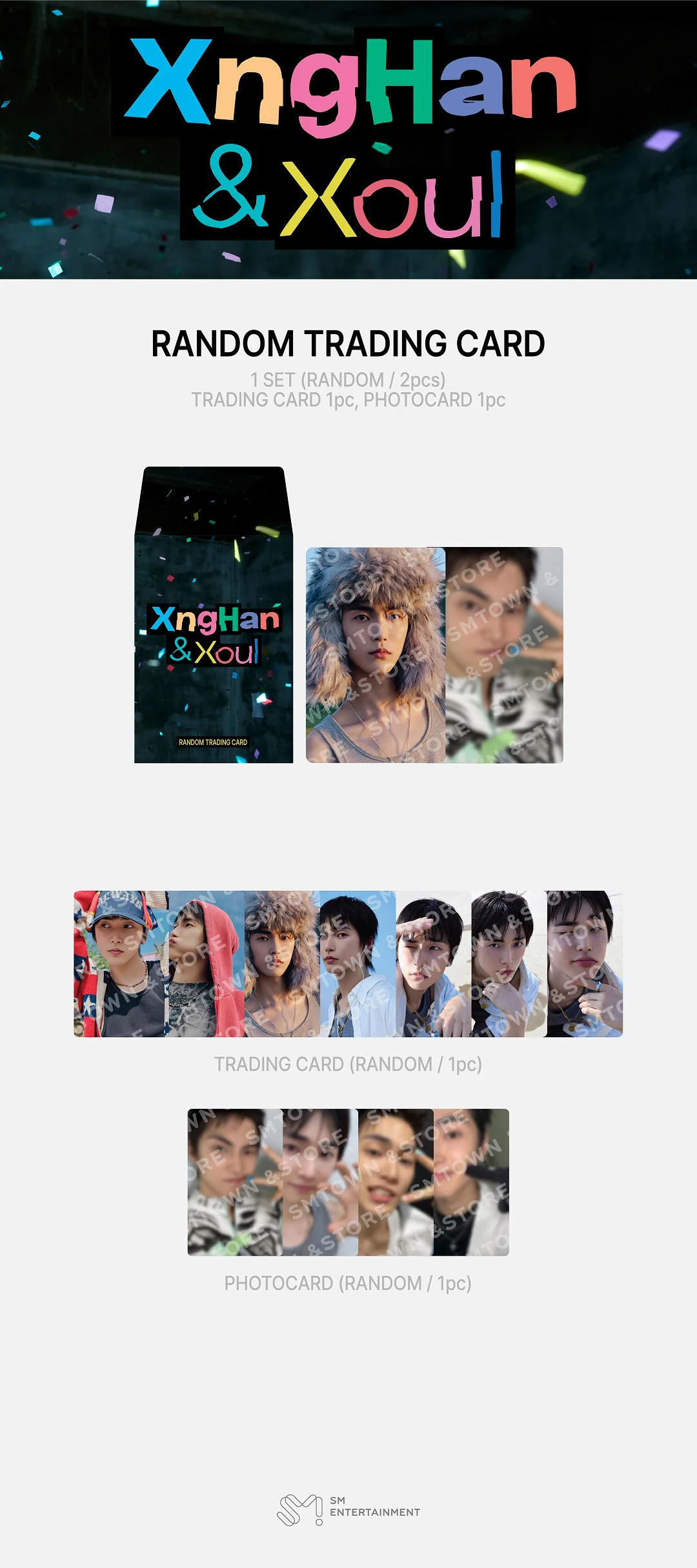 XngHan - [Waste No Time] OFFICIAL MD RANDOM TRADING CARD - Image 2