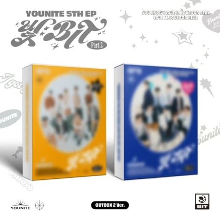 YOUNITE - [빛 : BIT PART.2] 5th EP Album 2 Version SET