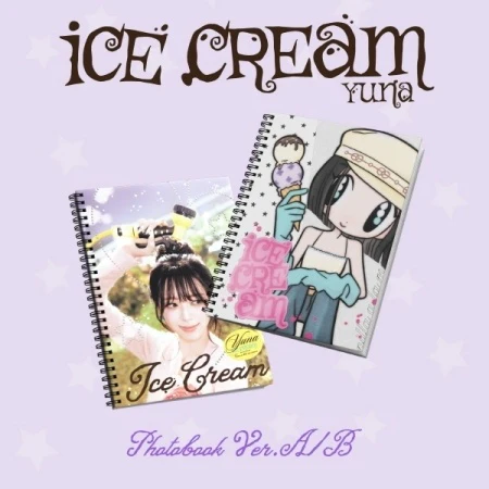 YUNA (ITZY) - [ICE CREAM] 1st Mini Album PHOTOBOOK B Version