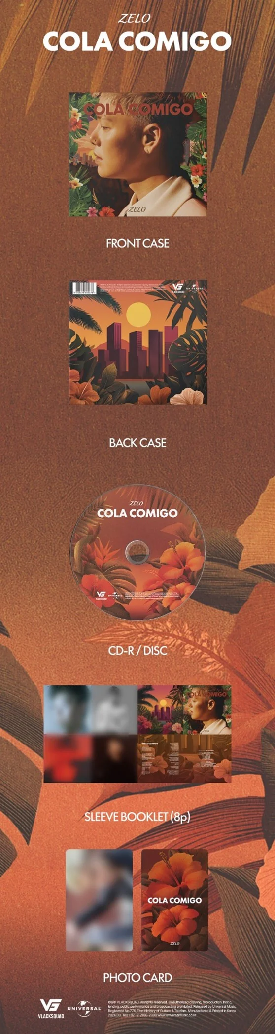 ZELO - [COLA COMIGO] Single Album - Image 2