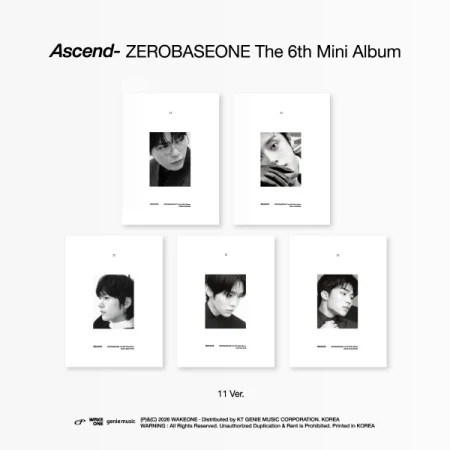 ZEROBASEONE - [ASCEND-] 6th Mini Album 11 KIM JIWOONG Version