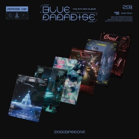 ZEROBASEONE - [BLUE PARADISE] 5th Mini Album ZEROSE STEP BACK Version