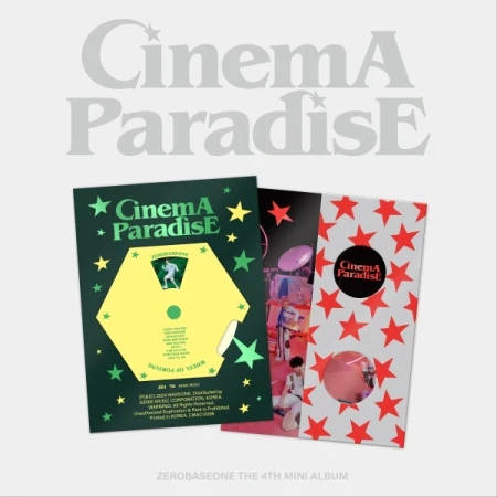 ZEROBASEONE - [CINEMA PARADISE] 4th Mini Album 2 Version SET