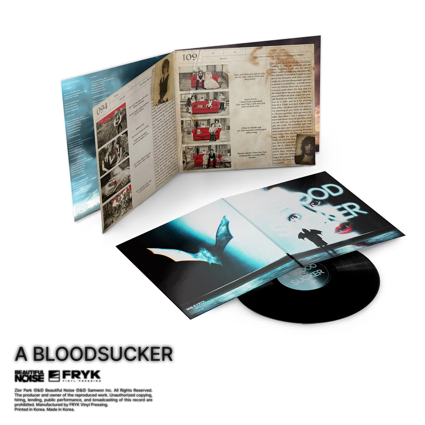 ZIOR PARK - [A BLOODSUCKER] LP - Image 2